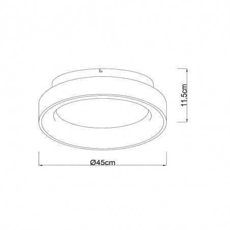 Plafonnier LED Mirage (33W)