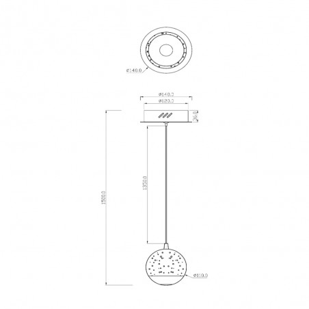 Suspension LED Sentubal (6.3W)