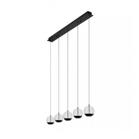 Regletté de plafond LED Sentubal (5x5.3W)