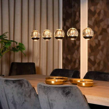 Regletté de plafond LED Sentubal (5x5.3W)