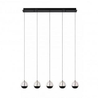 Regletté de plafond LED Sentubal (5x5.3W)