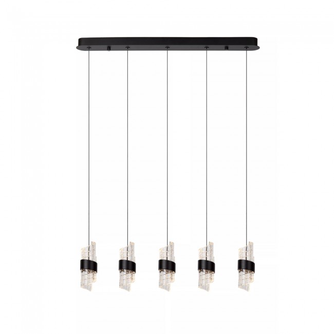Regletté de plafond LED Kligande (5x7,8W)