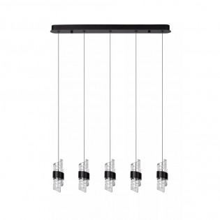 Regletté de plafond LED Kligande (5x7,8W)
