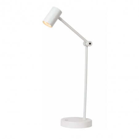 Lampe de bureau rechargeable LED Tipik Blanc (3W)