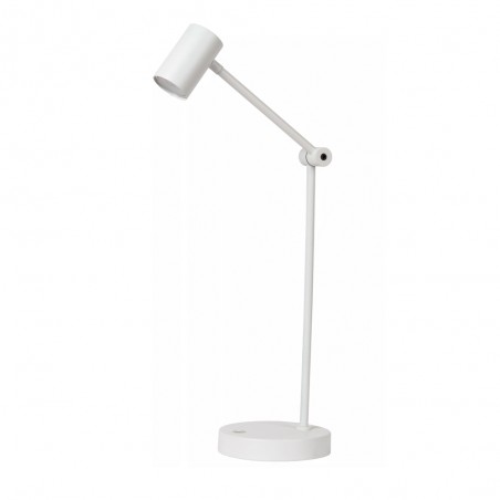 Lampe de bureau rechargeable LED Tipik Blanc (3W)