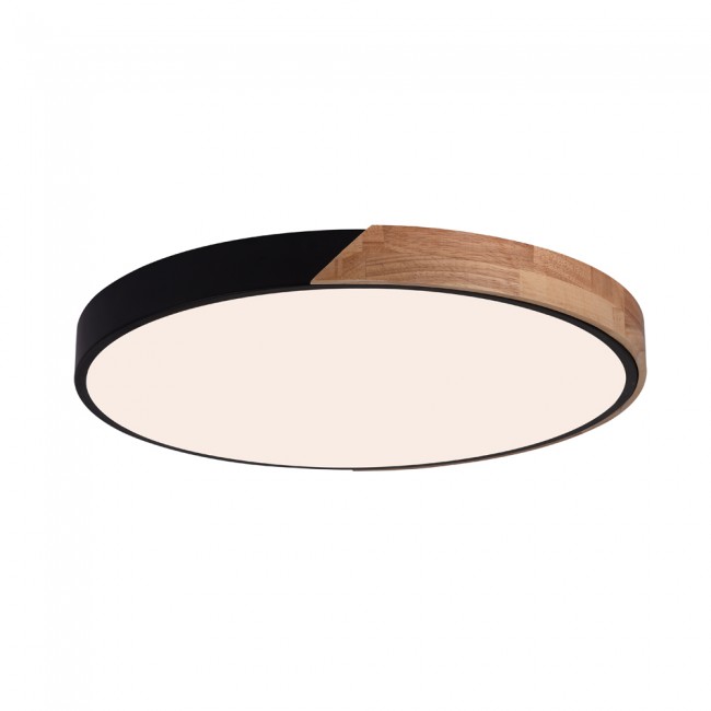 Plafonnier LED Mol CCT Smart Noir (70W)