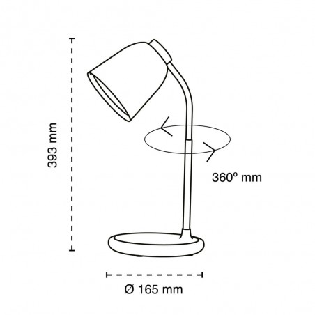 Lampe de bureau LED Hadar CCT Dim (4W)