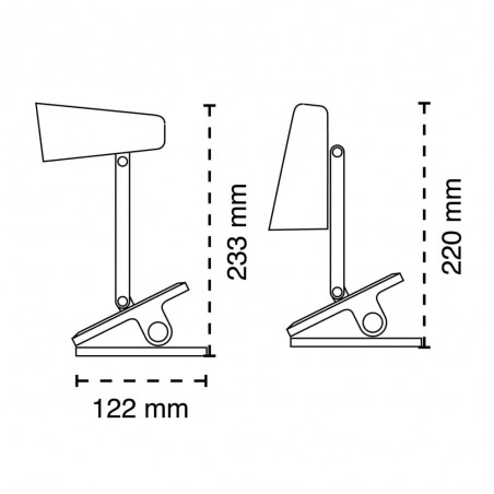 Lampe de bureau LED Rigel CCT Dim (3W)