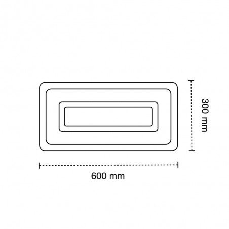 Plafonnier LED Cryn 3CCT Smart (102W)