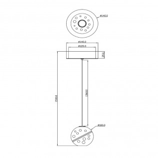 Suspension LED Dilenko (4.2W)