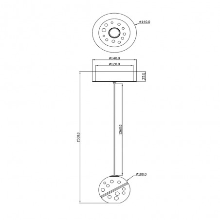 Suspension LED Dilenko (4.2W)