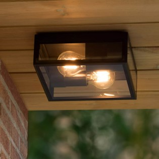 Plafonnier d'exterieur Dukan (2 lumieres)