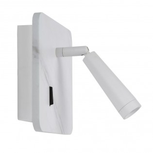Applique lecteur LED avec interrupteur et USB Oregon (4W)