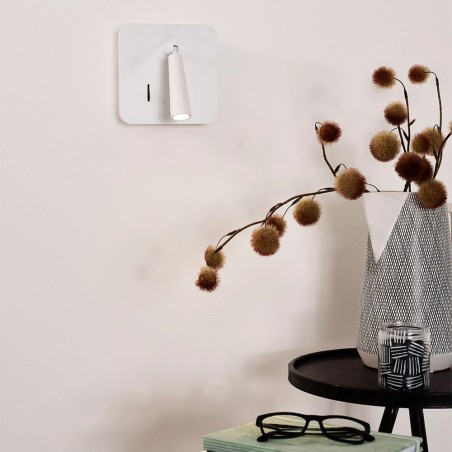 Applique lecteur LED avec interrupteur et USB Oregon (4W)