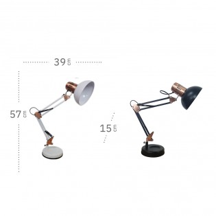Lampe de bureau Rutilo