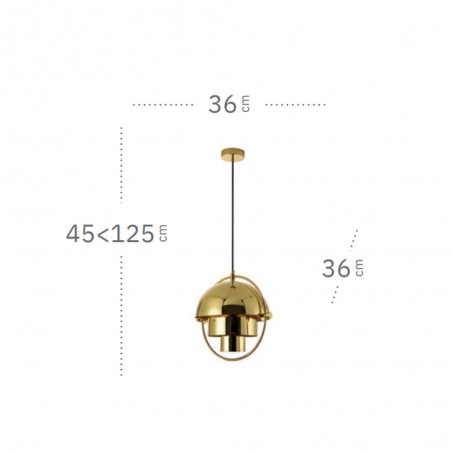 Lampe a suspension Robot