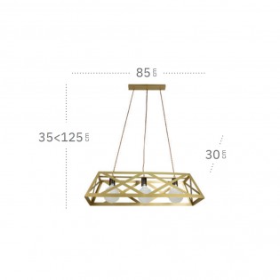 Lampe de plafond Melli