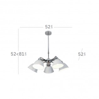 Lustre Buri (5 Lumieres)