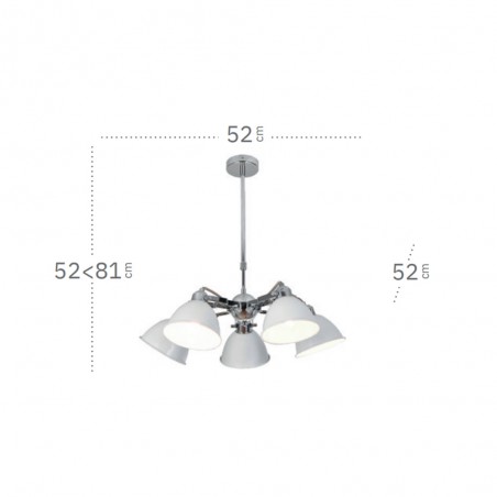 Lustre Buri (5 Lumieres)