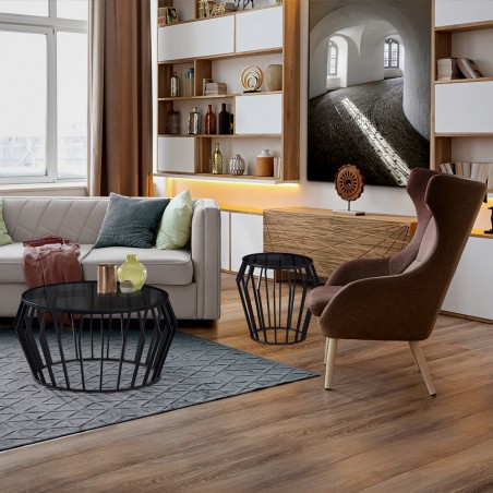 Table basse Ciros Noir mat