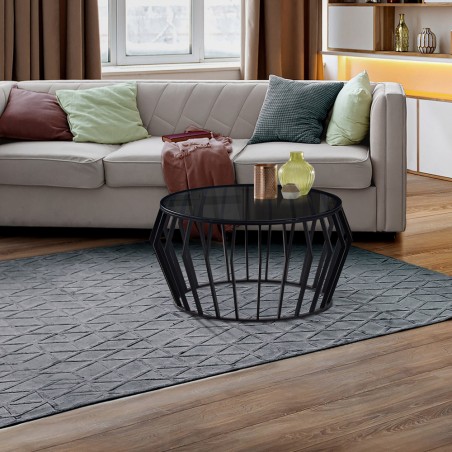 Table basse Ciros Noir mat