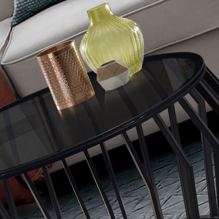 Table basse Ciros Noir mat