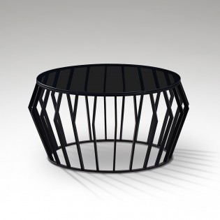 Table basse Ciros Noir mat