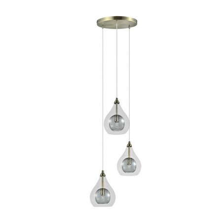 Lámpe a suspension Lhasa (3 Lumieres)