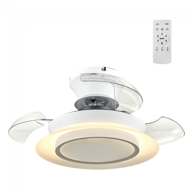 Ventilateur LED à pales rétractables Villa CCT (18W)