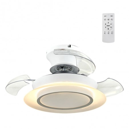 Ventilateur LED à pales rétractables Villa CCT (18W)