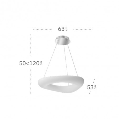 Lámpe de plafond LED Paris (60W)