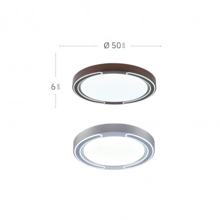Plafónnier LED Asher (72W)