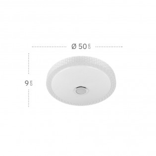 Plafónnier LED Zaid RGB (72W)