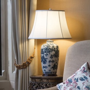 Lampe á poser Blue Ginger Jar