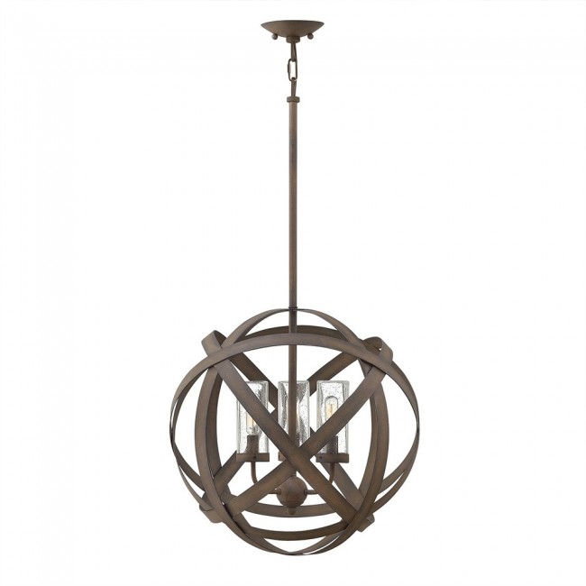 Suspension pour exterieur Carson (3 lumieres)