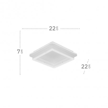 Plafónnier LED Elma (41W)