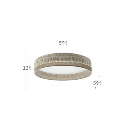 Plafónnier LED Ekaterina (96W)