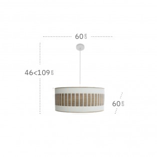 Lampe a suspension Ivanna (3 Lumieres)