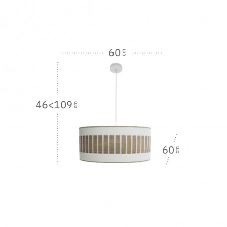 Lampe a suspension Ivanna (3 Lumieres)
