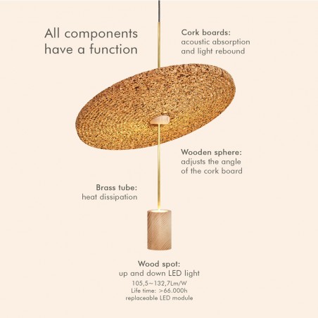 Lampe de suspension Calma