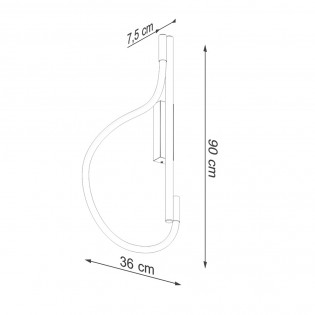 Applique murale LED Galakse (10W)