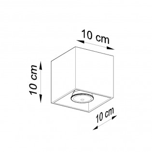 Spot de plafond Hati