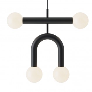 Lampe de suspension Rigoberta Duo Súper Curvo