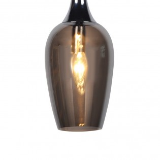 Recambio tulipa de cristal Amber Smoky