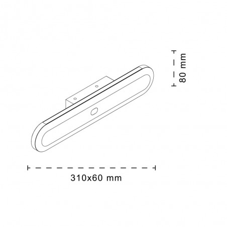 Applique Murale LED Beto Sensor (22W)