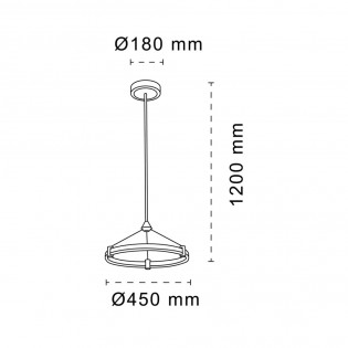 Suspension LED Enzo (36W)