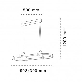 Suspension LED Cintia (30W)