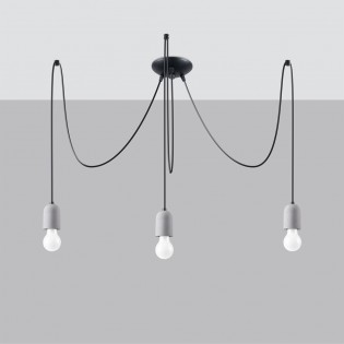 Lámpe a suspension Neso (3 Lumieres)