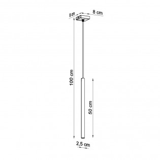 Lámpe a suspension Pastelo