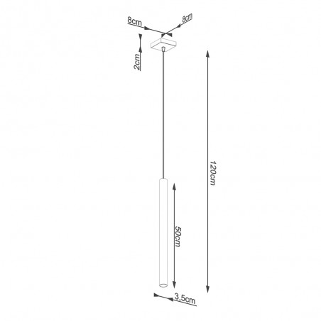 Lámpe a suspension Pastelo II